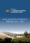 Plan Nacional de Riego y Drenaje 2012 - 2017 vignette